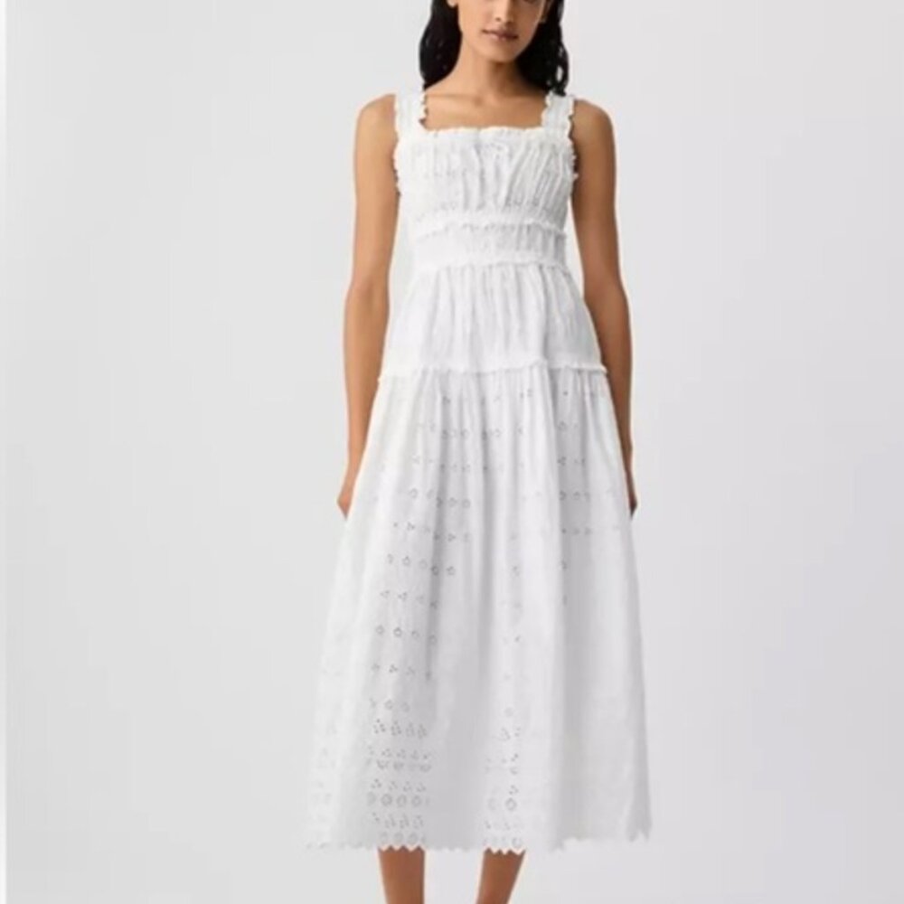 Gap x Doen White Eyelet Dress